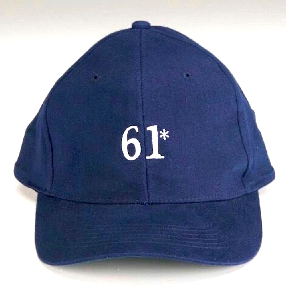 Limited Edition NY Yankees 61* HBO Film Stadium Giveaway Baseball Cap FIRM PRICE